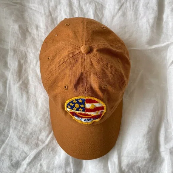 Smile America Smiley Face Dad Hat - Picture 8 of 16